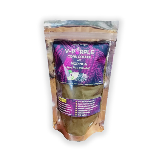 V-Purple Corn Coffee with Moringa pouch